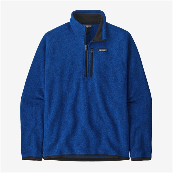 Patagonia Mens Better Sweater 1/4 Zip - Passage Blue